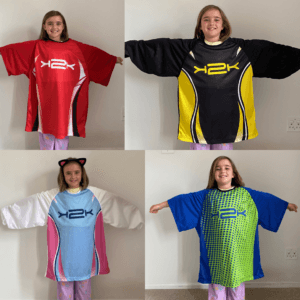 K2K Field Hockey Goalkeeper Smock in Black Yellow Blue Green Blue Pink and Red colour options