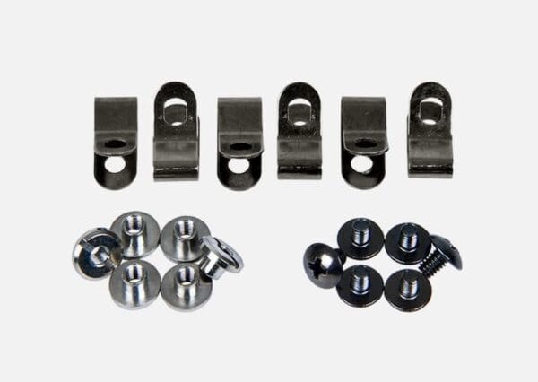 OBO ABS Carbon Care Kit Grill Fittings black silver goalkeeper helmet replacement set Used Good condition