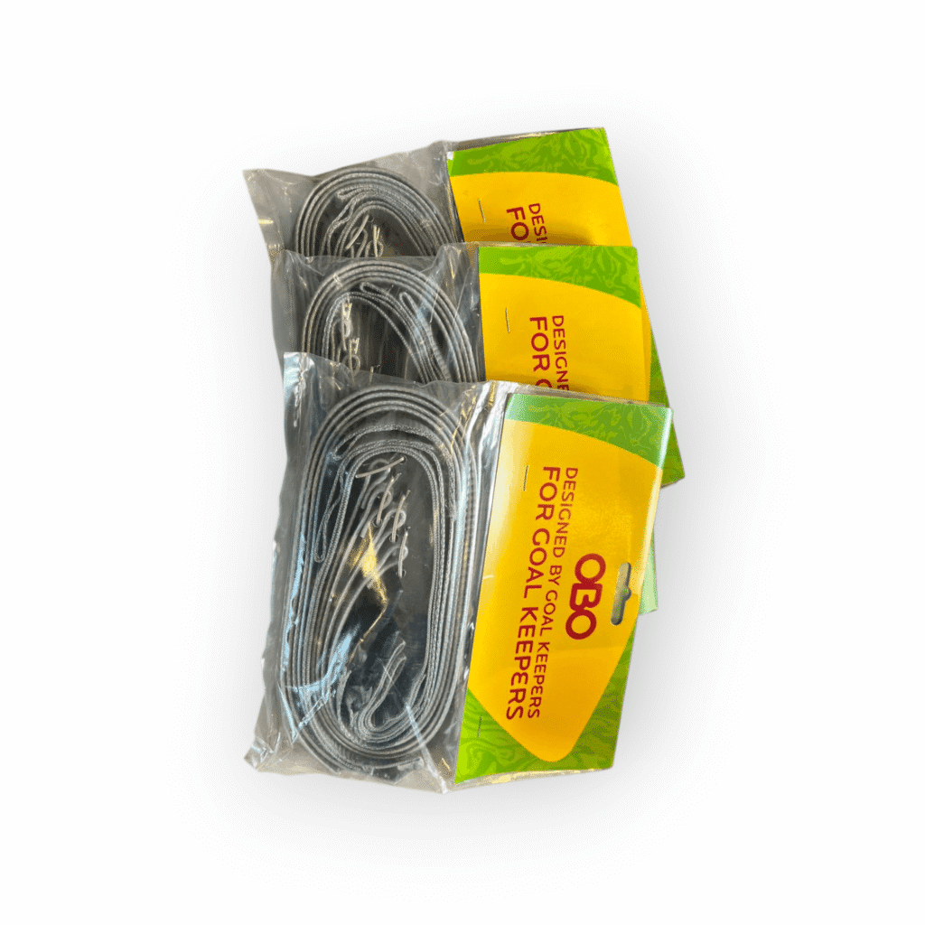 OBO Kicker Straps Front Only grey field hockey goalkeeper replacement straps New condition