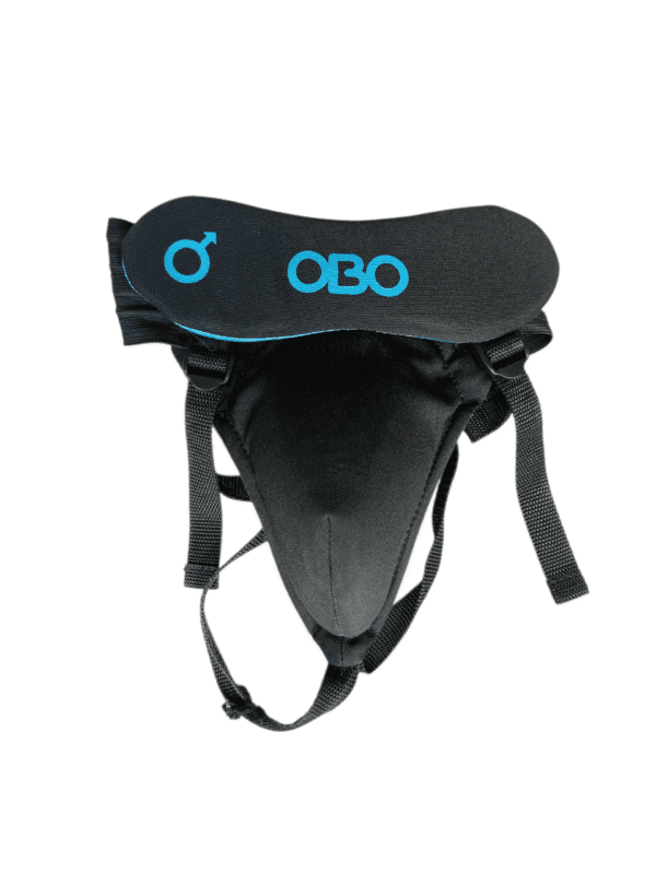 OBO Yahoo Male Groin Protector Medium field hockey goalkeeper guard Used Good condition