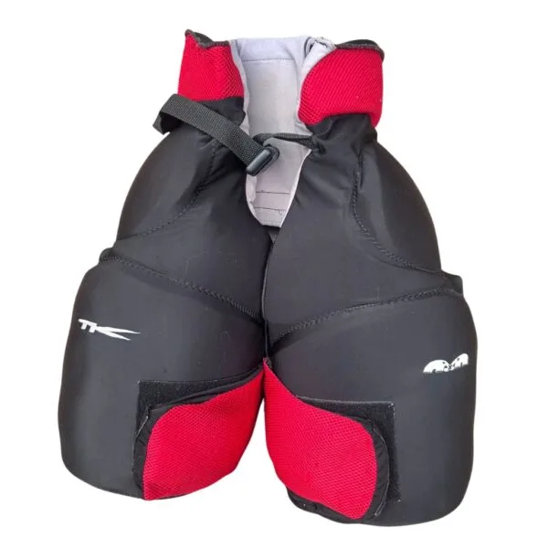 TK Total Two 2.1 Safety Pants M/L hockey goalkeeper pants in black and red