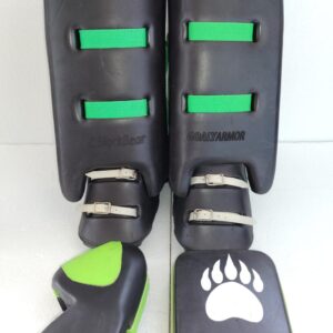 Black Bear Junior Field Hockey Goalkeeper Set Combo - Small Black/Green