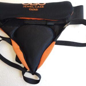 OBO Cloud 9 Ladies Groin Protector Field Hockey Goalkeeper Guard Black/Orange - GPOCF#06