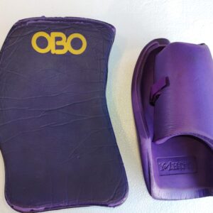 OBO Yahoo Hand Protectors purple field hockey goalkeeper gloves pair