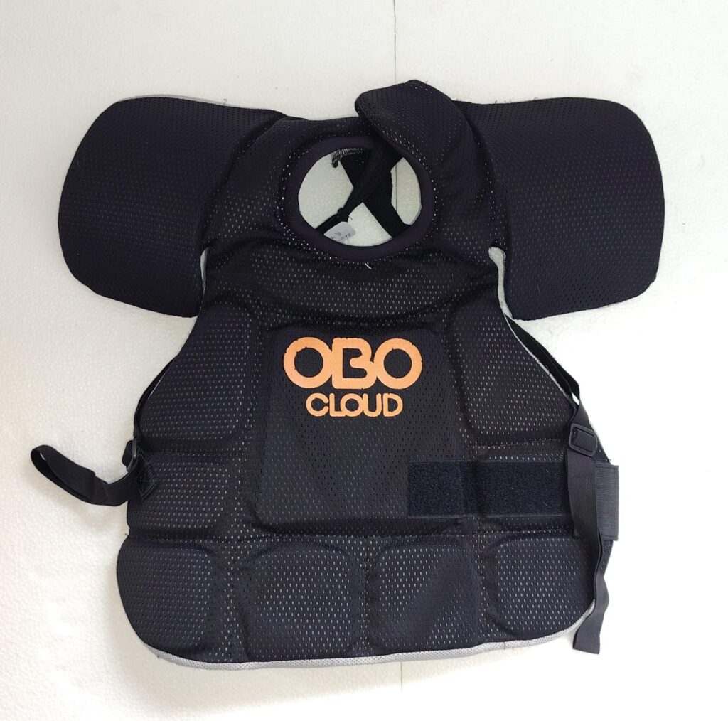 OBO Cloud 9 Field Hockey Goalkeeper Chest Protector Medium black orange body armour
