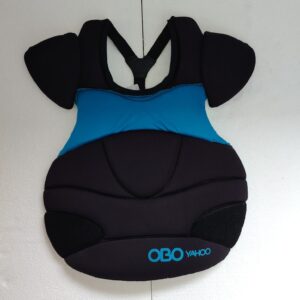 OBO Yahoo Field Hockey Goalkeeper Chest Protector Small black blue junior body armour