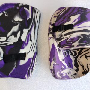 OBO OGO Junior Field Hockey Goalkeeper Gloves XXS purple black white hand protectors