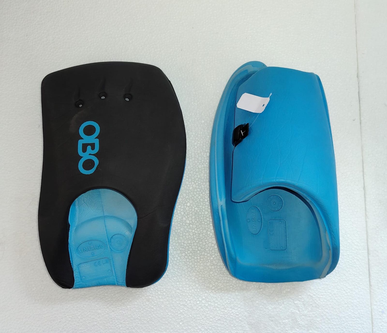 OBO Yahoo Field Hockey Goalkeeper Gloves blue Used Good hand protectors