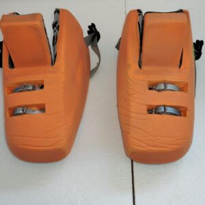 OBO ROBO Plus Kickers Medium orange field hockey goalkeeper kickers