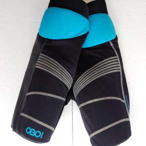OBO Yahoo Bored Shorts Large black blue field hockey goalkeeper pants