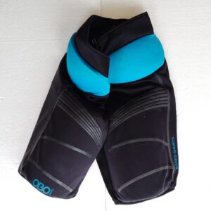 OBO Yahoo Bored Shorts Large black blue field hockey goalkeeper pants