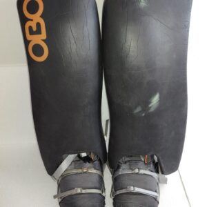 OBO Cloud 9 Pads and Kickers Large black orange field hockey goalkeeper set