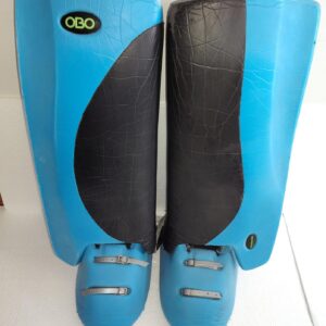 OBO ROBO Hi-Rebound Pads and Kickers Large blue black refurbished field hockey goalkeeper set