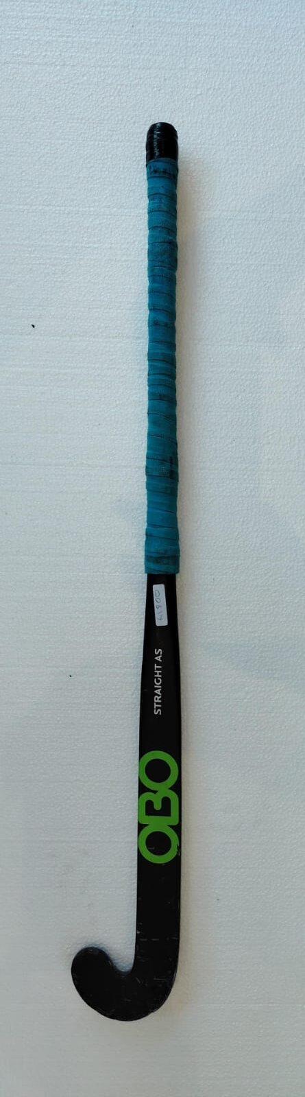 OBO Straight As Goalkeeper Hockey Stick 37.5 inch black green field hockey keeper stick