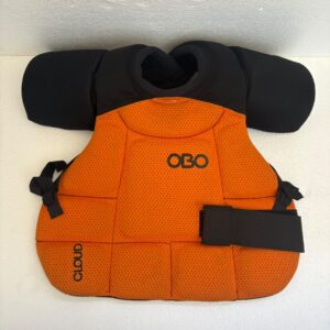 OBO Cloud 9 Chest Pad Medium orange black field hockey goalkeeper chest protection